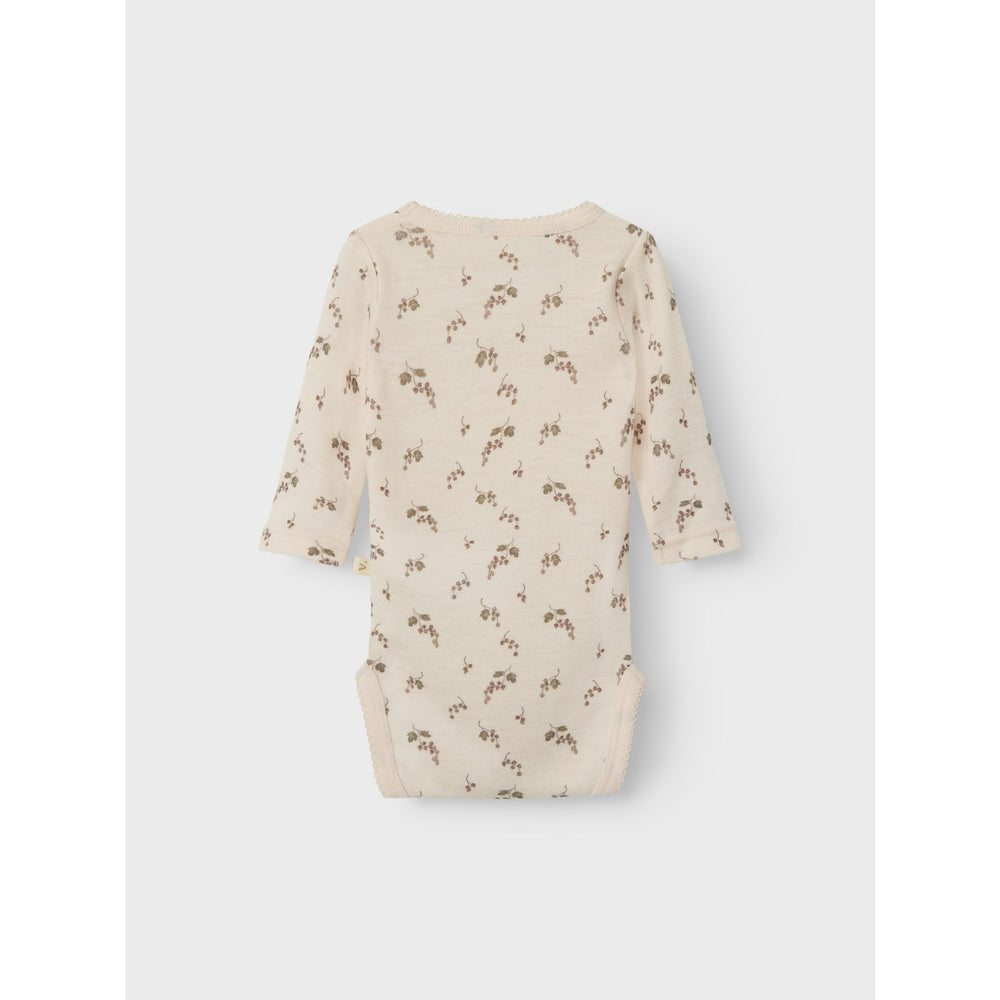 Køb Lil'Atelier Morganite Berry Nbfnoel Nia Uld Ls Slim Body Lil Noos