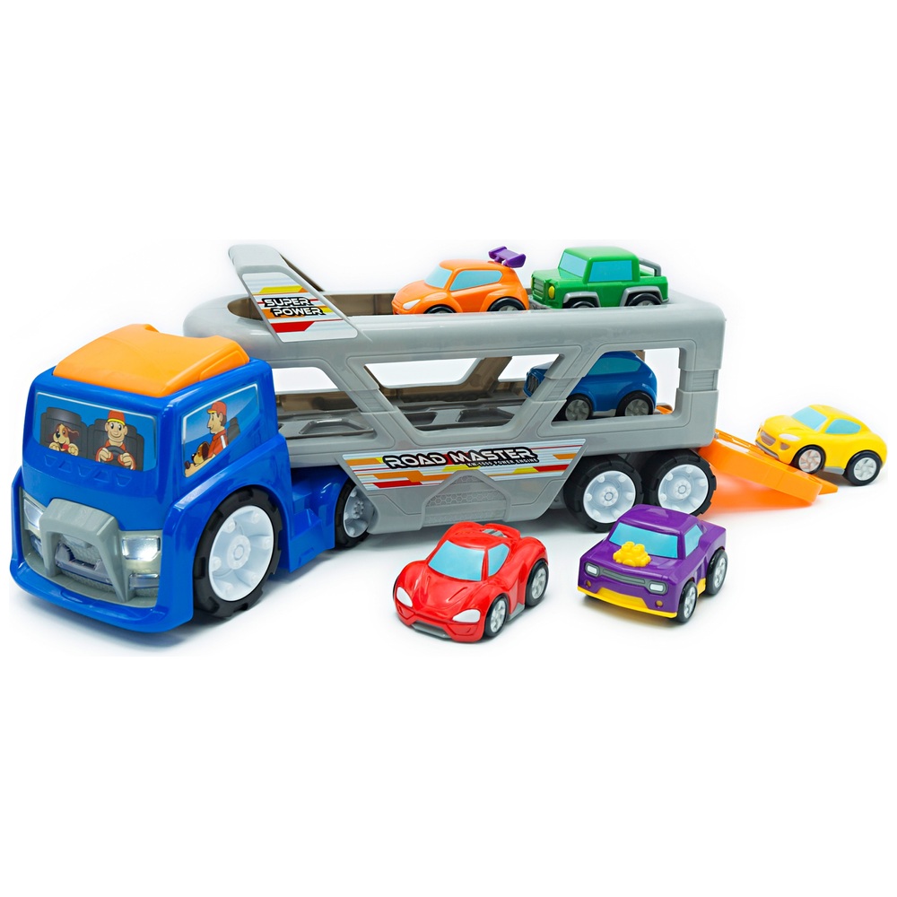 Big Steps Vroom Super Car Transporter