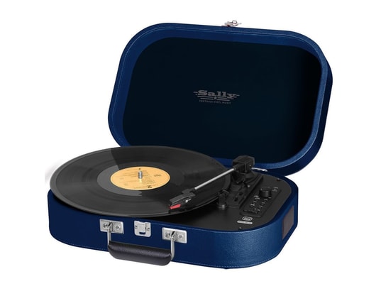 TREVI - Platine tourne disque Tourne-disque portable mp3 tt 1020 bt bleu tr-011