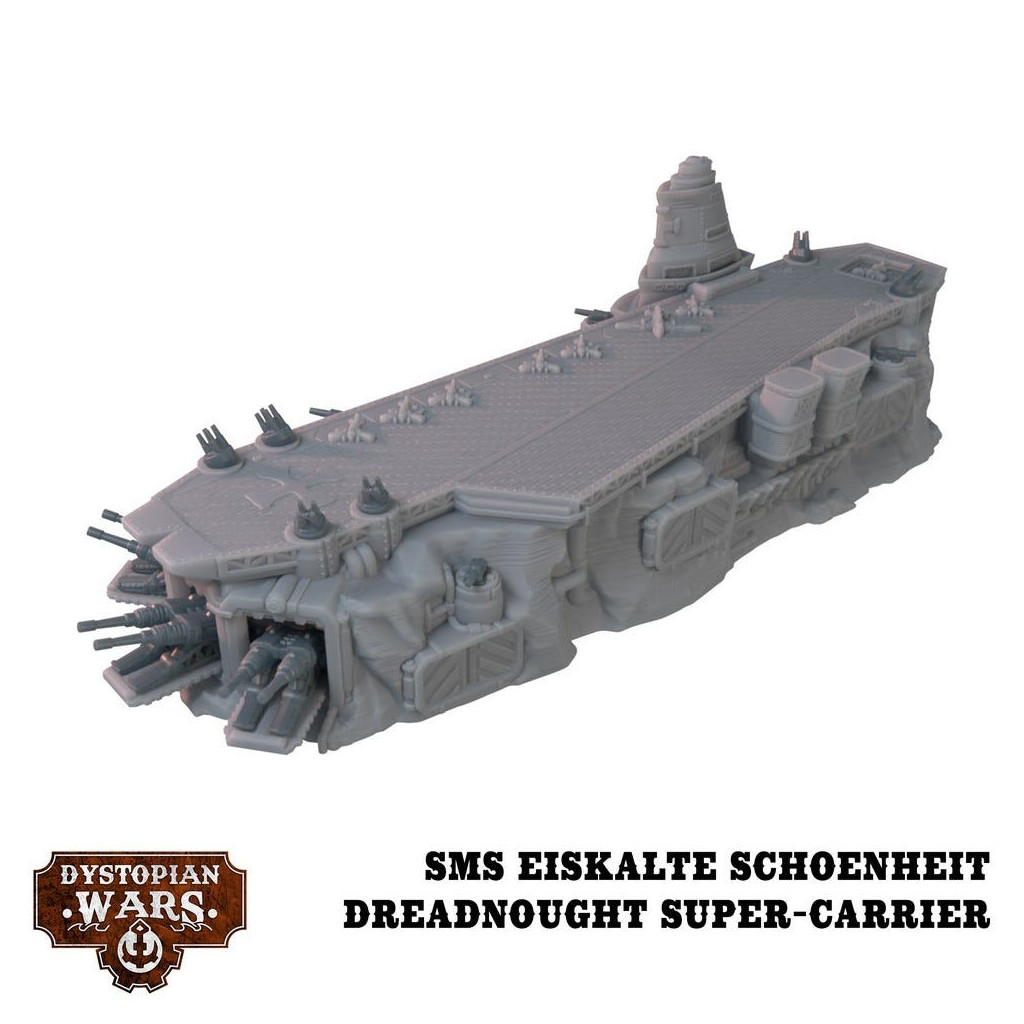 Dystopian Wars: Ice Maiden Battlefleet Set