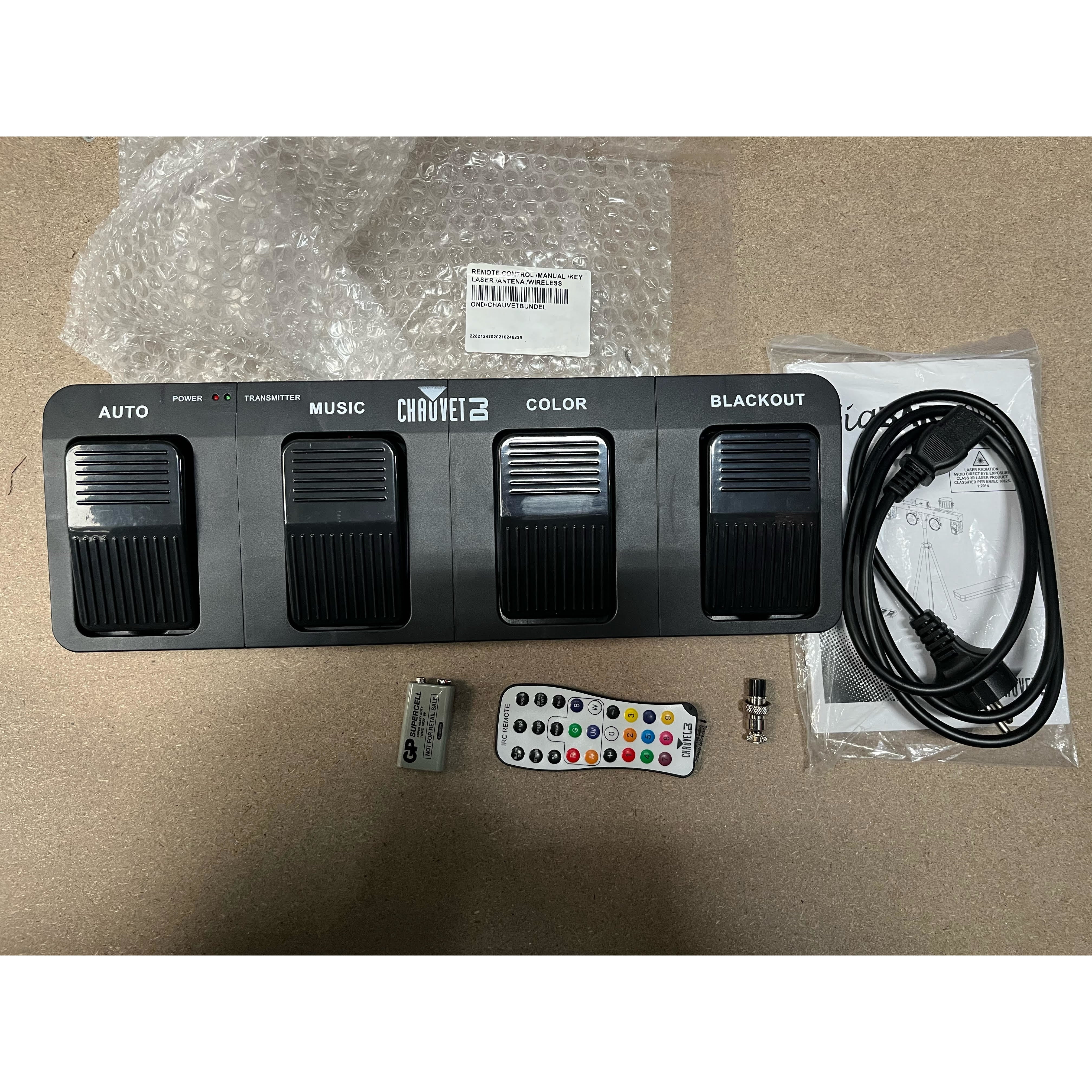 Chauvet DJ o.a. voetcontroller Chauvet DJ GigBar 2 kit