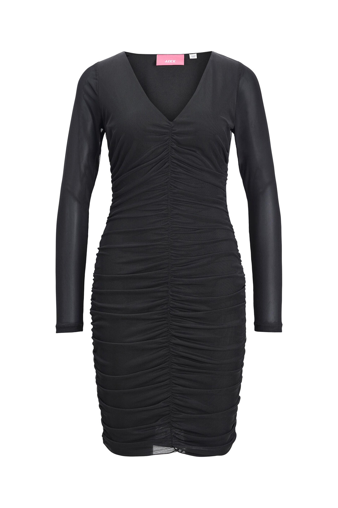 Vestido curto feminino em tule forrado