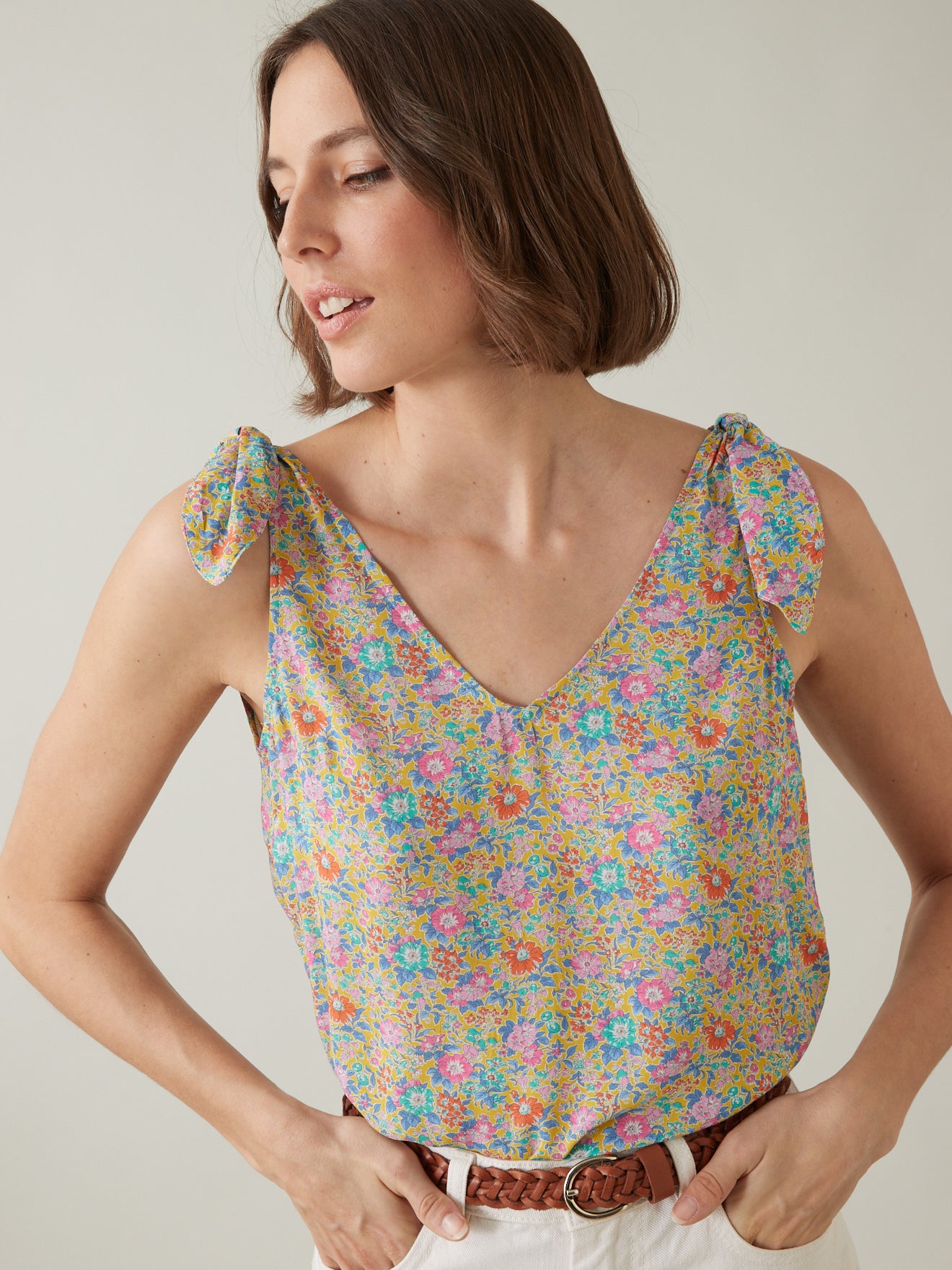Top femme tissu Liberty - Limited Collection