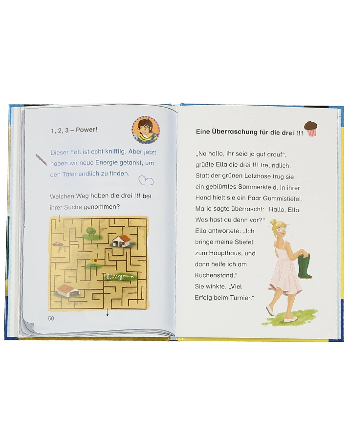 Bücherhelden / Die drei !!!, Geheimnis auf dem Ponyhof