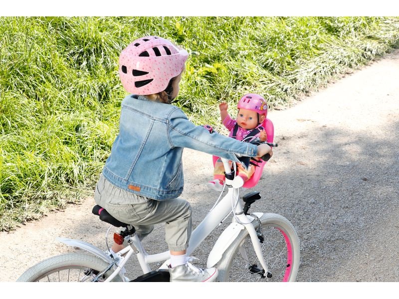 Baby Born Puppenzubehör Fahrradsitz Fahrradzubehör mit Gurtsystem