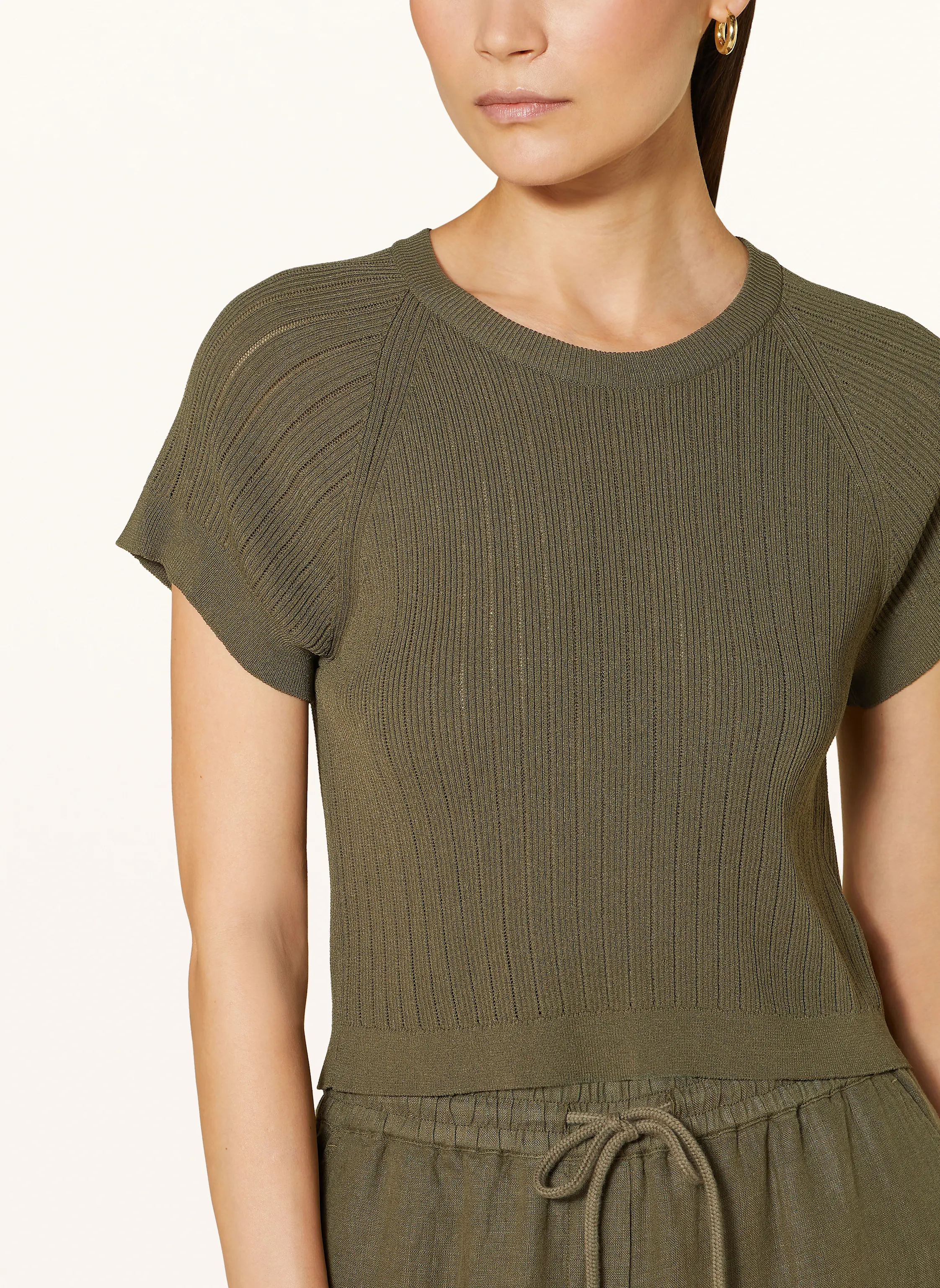 RIANI Cropped-Strickshirt