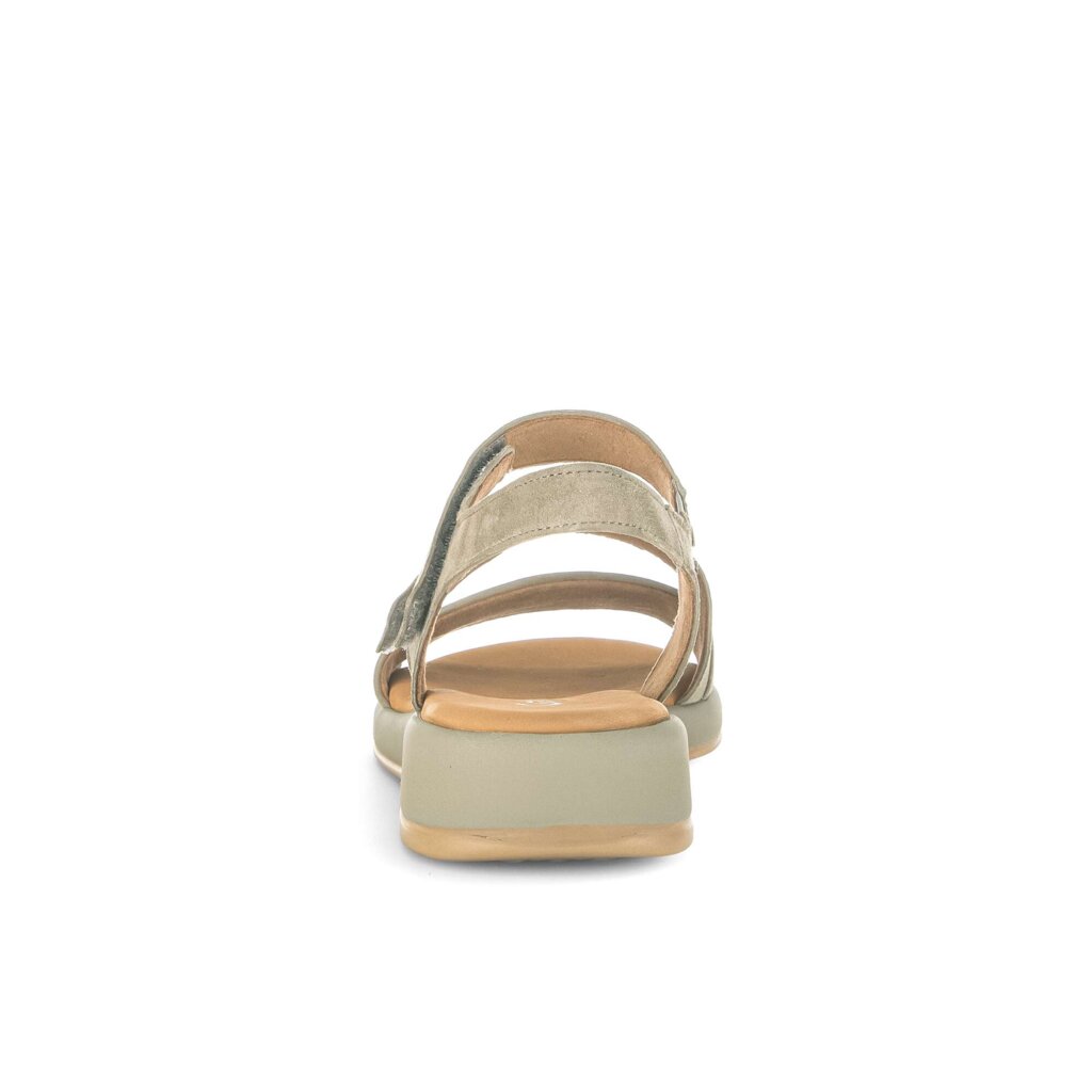 Sandal met riempjes groen