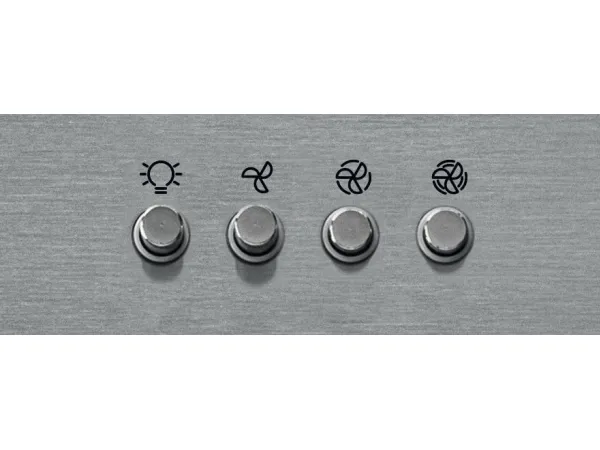 Whirlpool AKR 558/3 IX - Hætte - skorsten flad - bredde: 59.8 cm - dybde: 45 cm - udtrækning og gencirkulation (med ekstra ekstrationssæt) - rustfrit stål