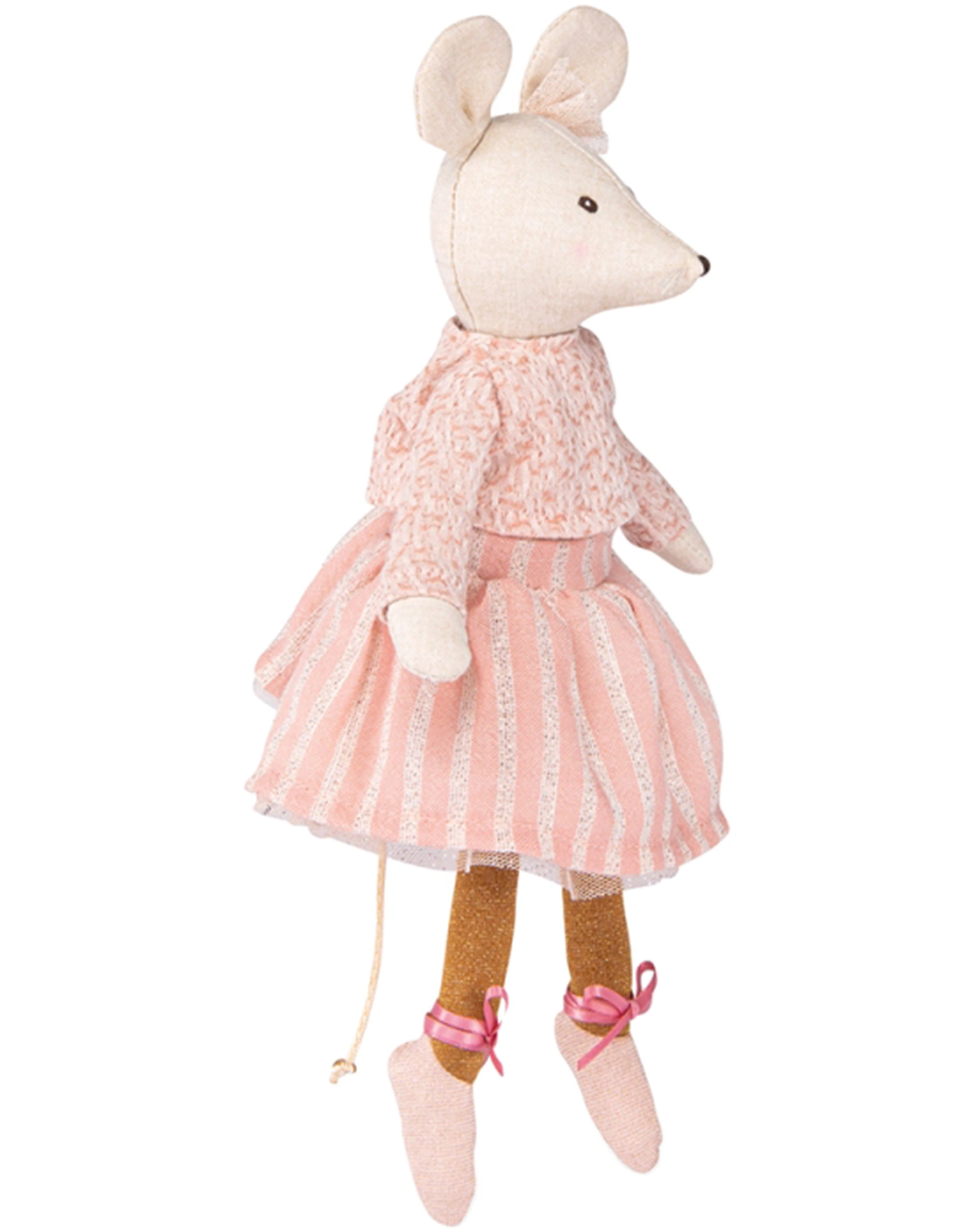 Puppe MAUS ANNA (28cm) in apricot