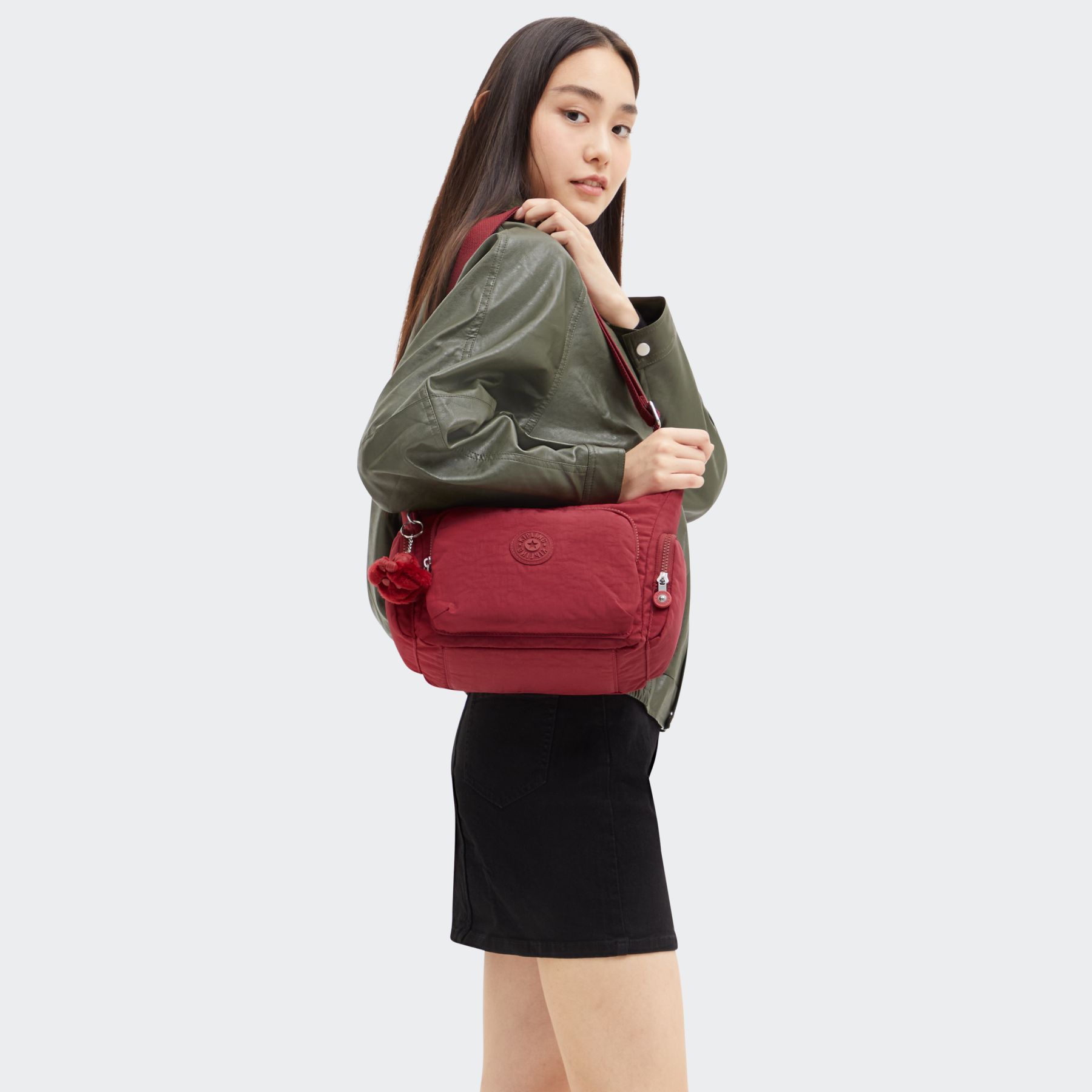 GABB S Sac à bandoulière de taille moyenne avec bandoulière réglable - Funky Red
