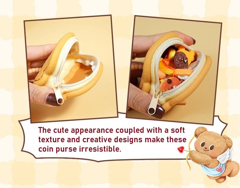 Butterbear - Butterbear Cookie Siliconen Sleutelhanger