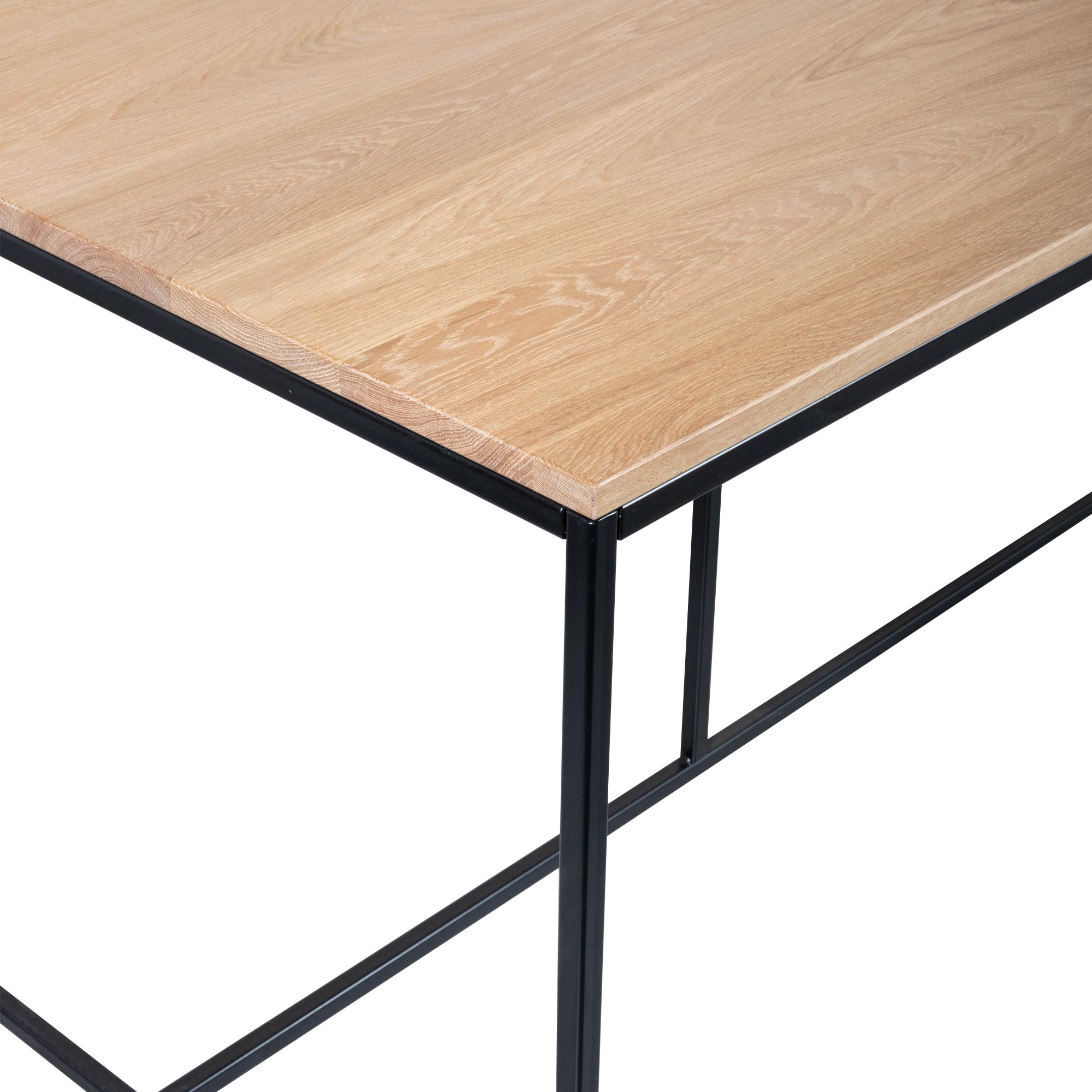 Tafel Soho Tafel Soho 240x90 zwart onderstel