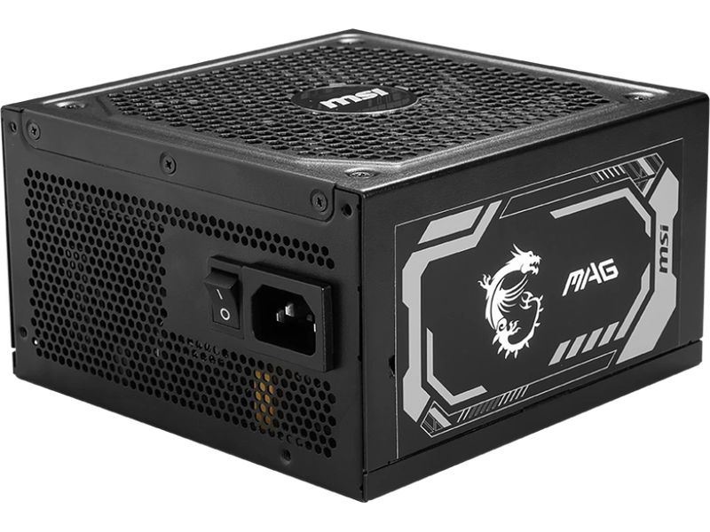 MSI Netzteil MAG A1250GL PCIE5 1250 W Vollmodulares Netzteil mit 1250 W Leistung