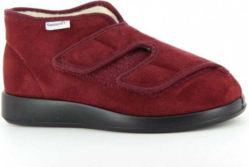Varomed - Genua - Verbandschoenen - Zwart - PA-Velours - Scheerwol Voering