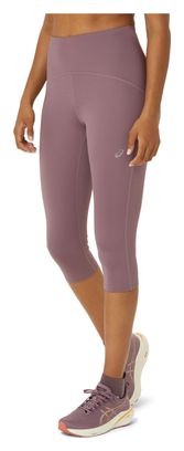 Collant 3/4 Asics Road High Waist Capri Tight Violet Femme