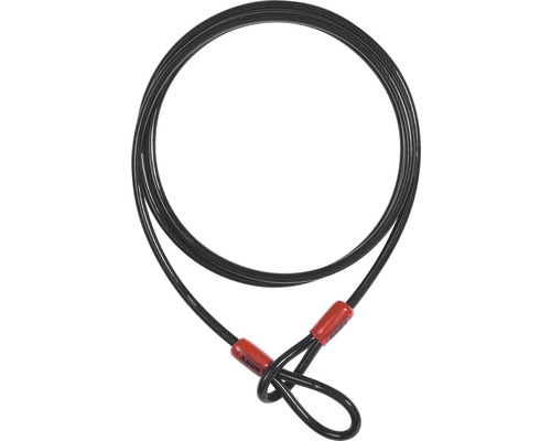 Abus lustouw Ø 10 mm zwart 2 m