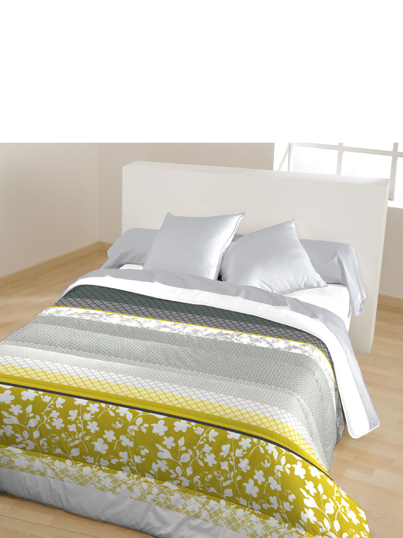 Couette réversible fantaisie 400g/m2