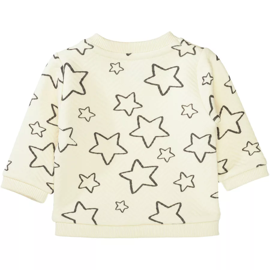Staccato Sweatjacke ivory gemustert
