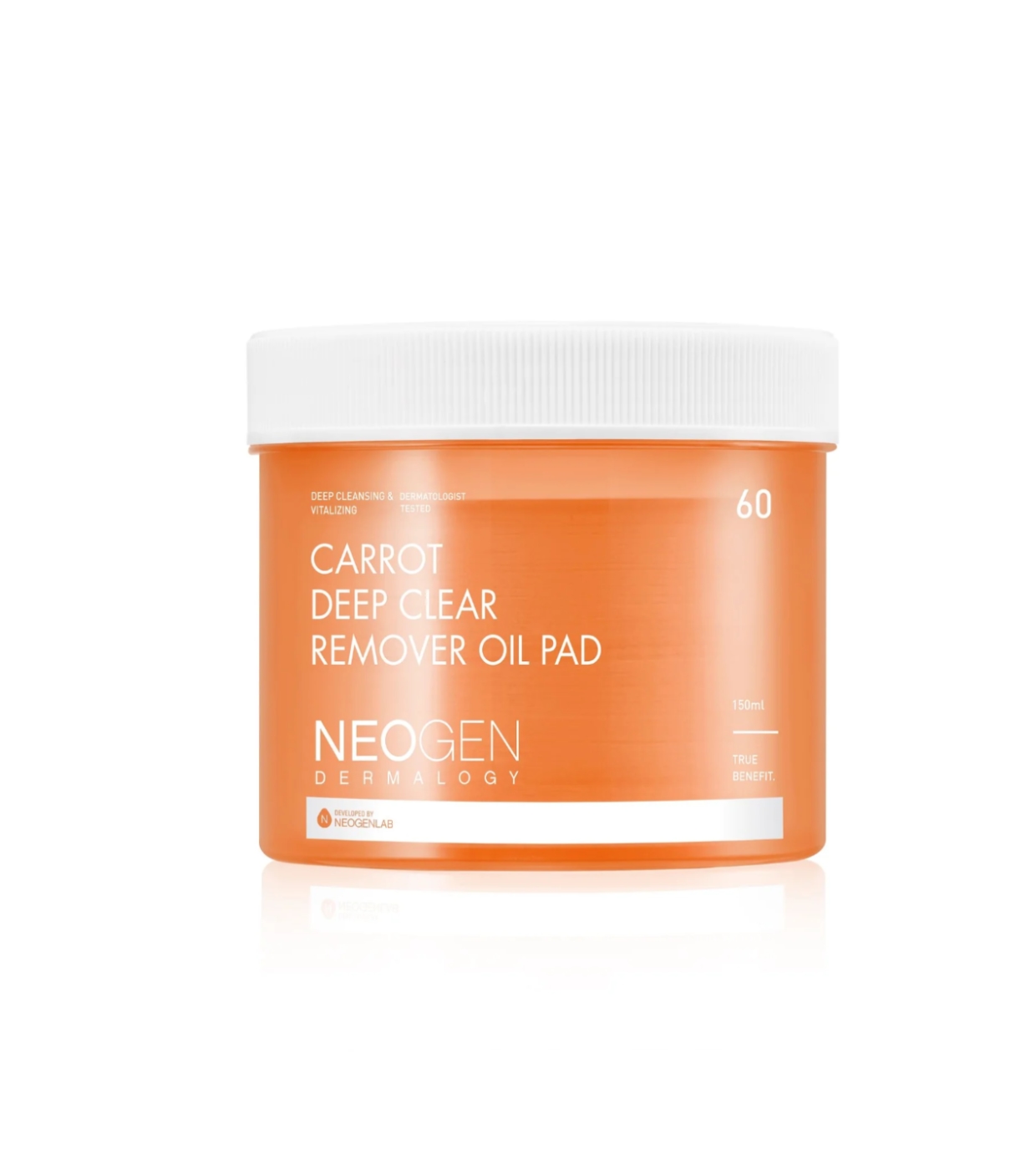 Neogen - Discos Esfoliantes Faciais com Tônico - Carrot Deep Clear Oil Pad