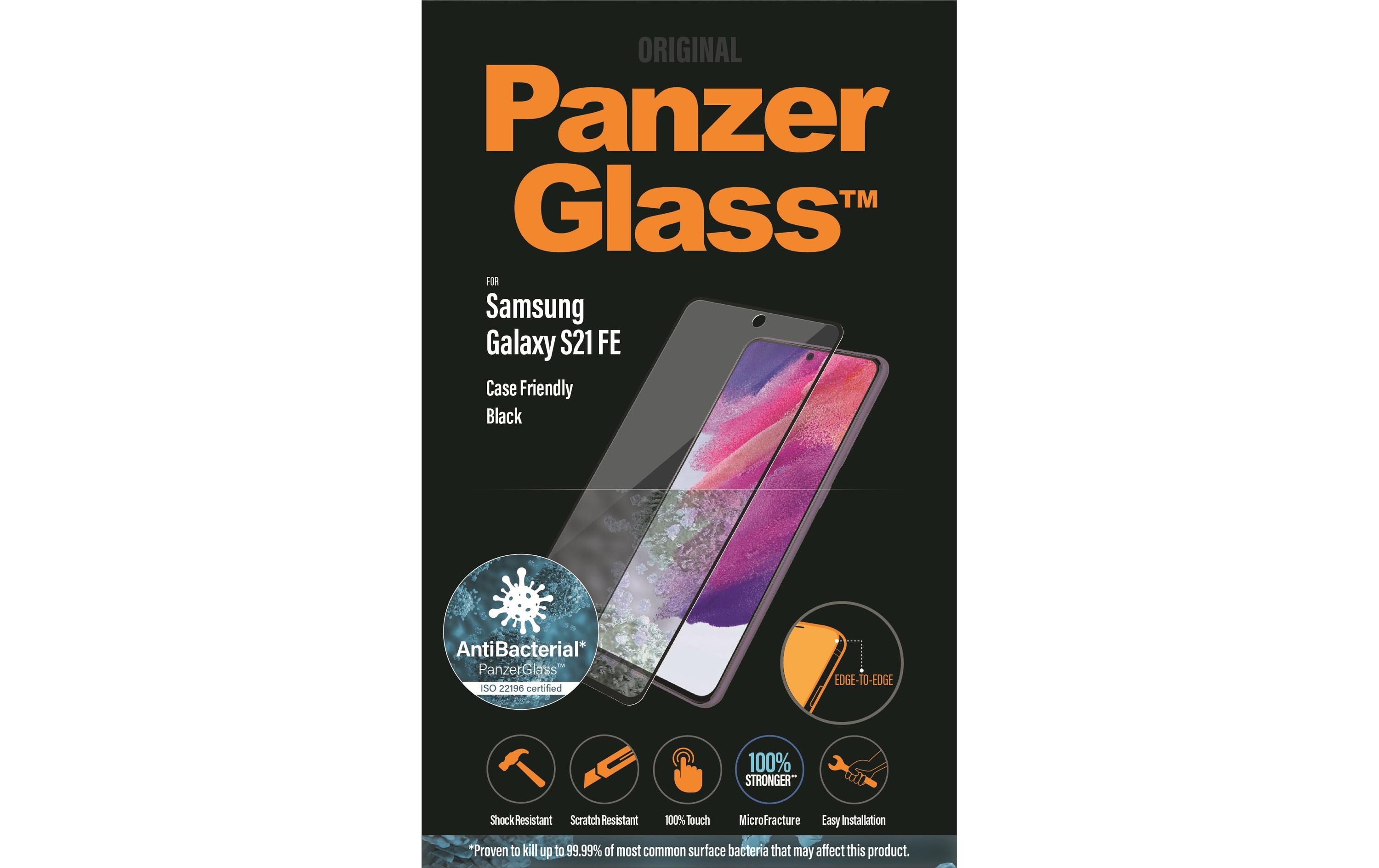 Displayschutz Case Friendly AB Samsung Galaxy S21 FEDisplay-Schutzfolie für das Samsung Galaxy S21 FE