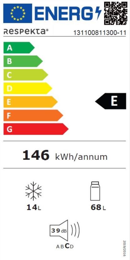 Respekta Küchenzeile KB195EYW 195 cm Weiß-Eiche York Nachbildung