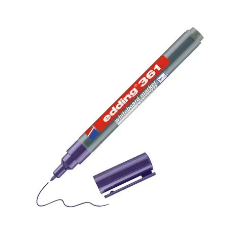 edding 361 whiteboard marker violett, 1 mm