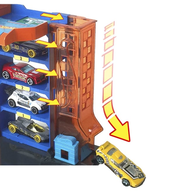 Hot Wheels - City Downtown Spielset - 1 Stück
