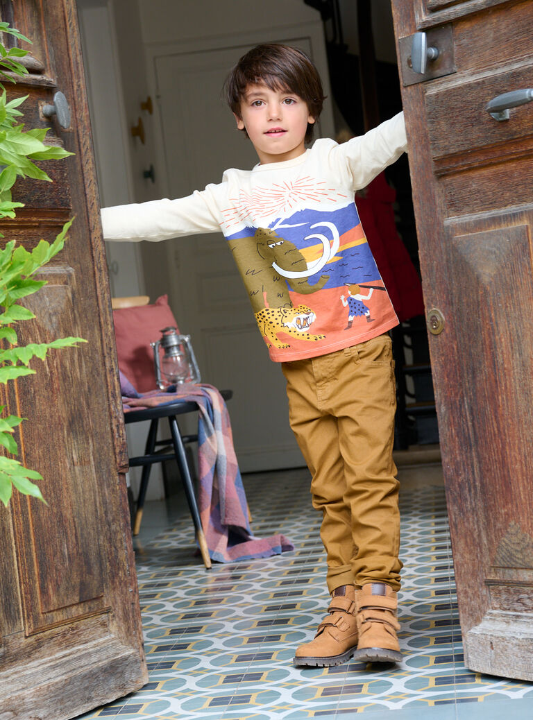 Pantalon cannelle