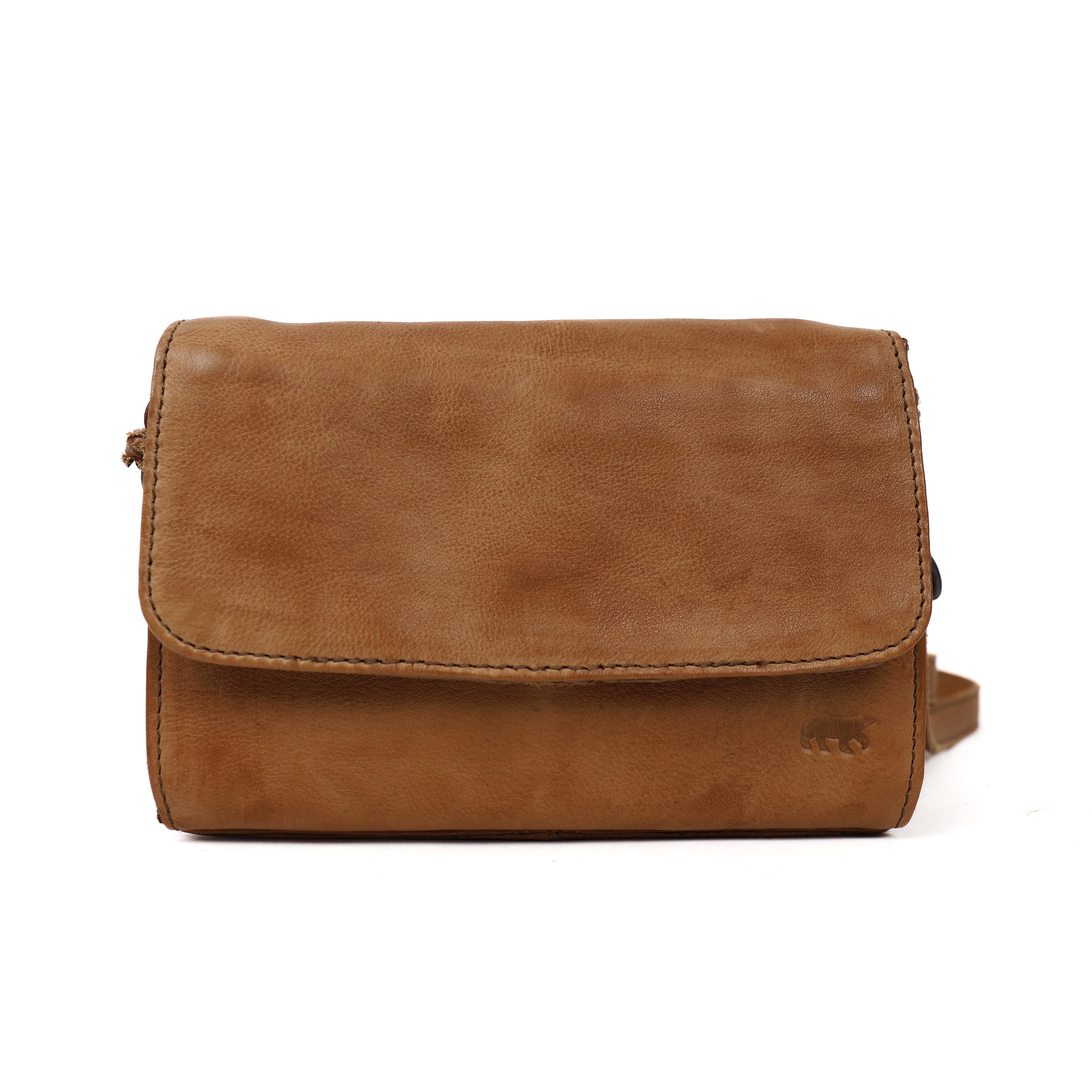 Enveloptas 'Joëlle' taupe Taupe