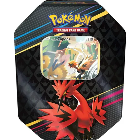 Pokemon Tin Box Crown Zenith (englisch), 1 Stück, 3-fach sortiert