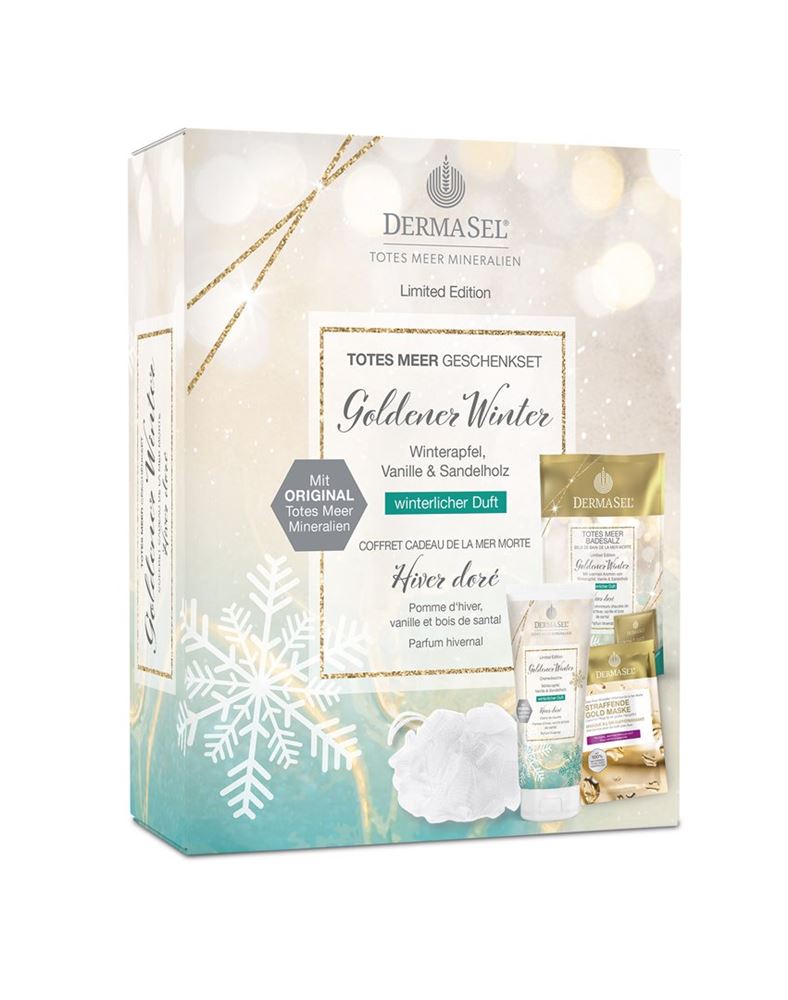 Dermasel Geschenkset<br>1 Stück, Goldener Winter deutsch/französisch