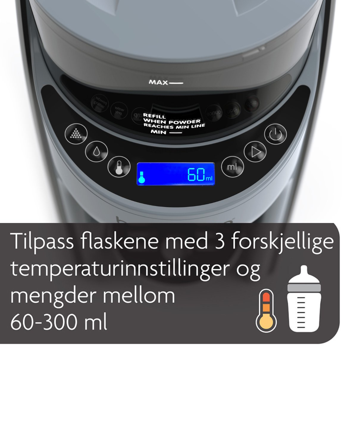 Baby Brezza Formula Pro Advanced | Morsmelkerstatningsmaskin