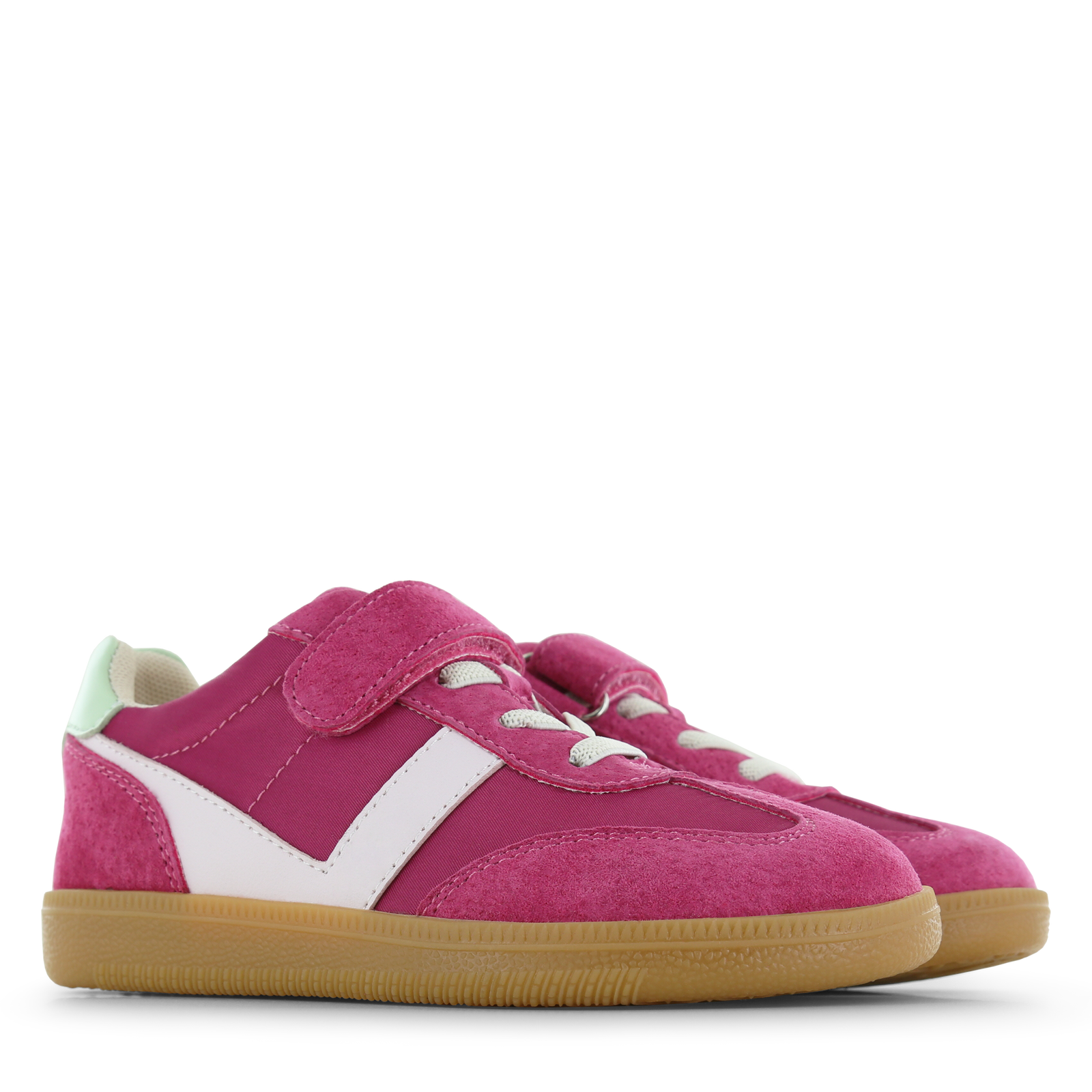 Go Banana’s roze sneaker Microfiber leer, Nylon, Suède | Meisjes schoenen