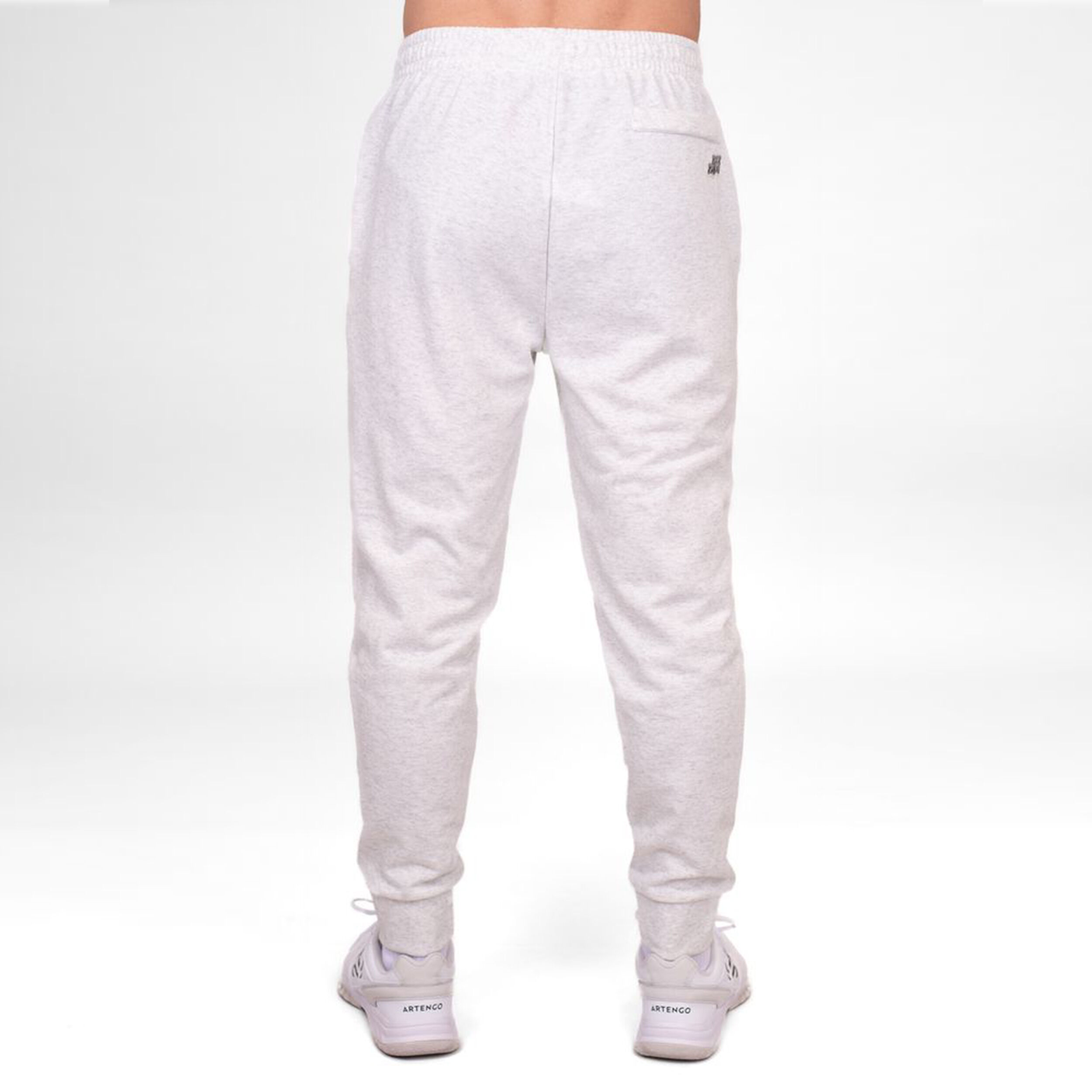 BIDI BADU Chill Wide Leg Pantalon Survêtement Hommes - Blanc