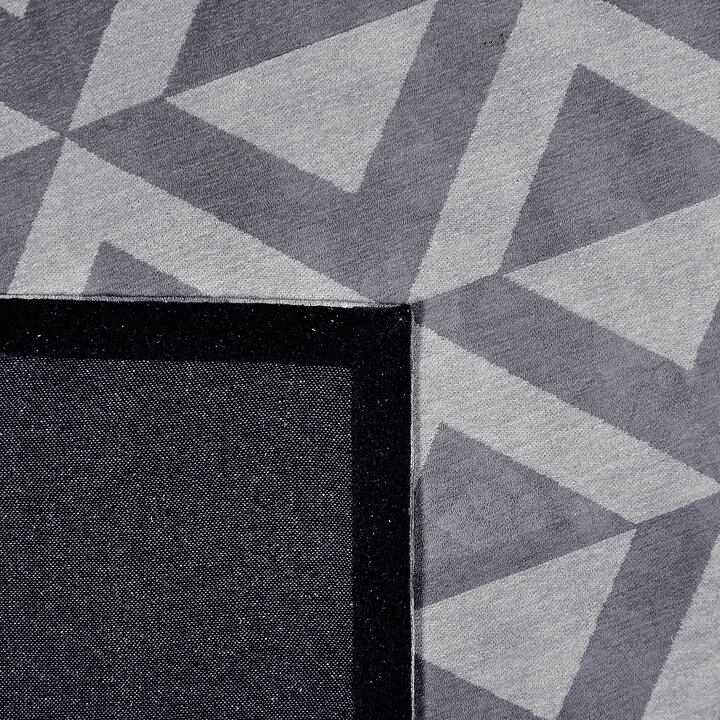 Geometrisch vloerkleed - Colette Grijs | Stijlvol