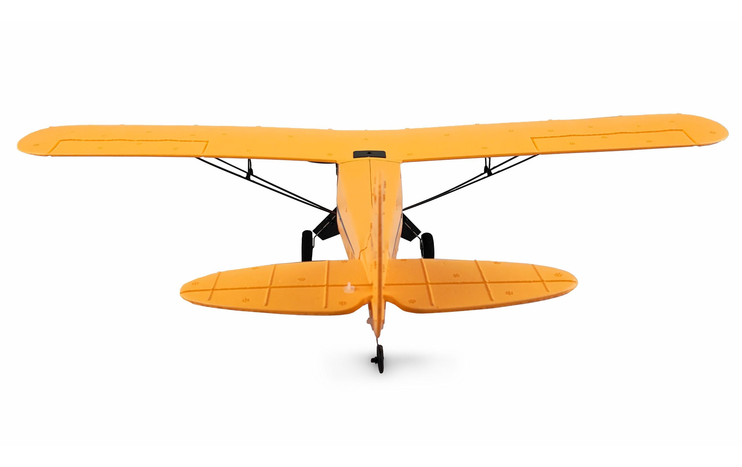 Motorflugzeug Piper J-3 Cub 505 mm, Gelb Gyro, RTFKompaktes Piper J3 Cub 3-Kanal Einsteiger Modell