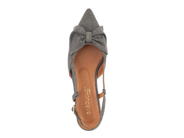 Babouche Sofie-33 grey