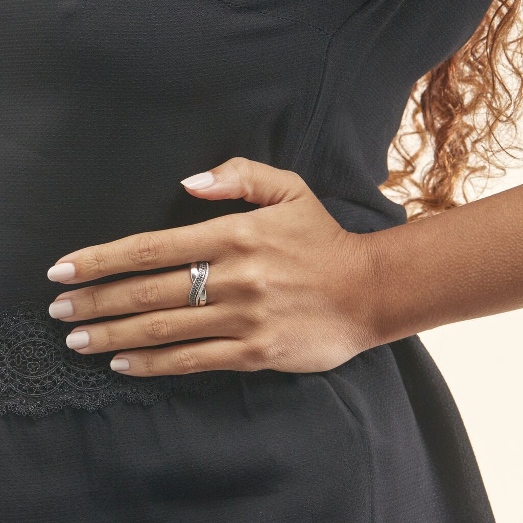 Bague Merlin Or Blanc Diamant