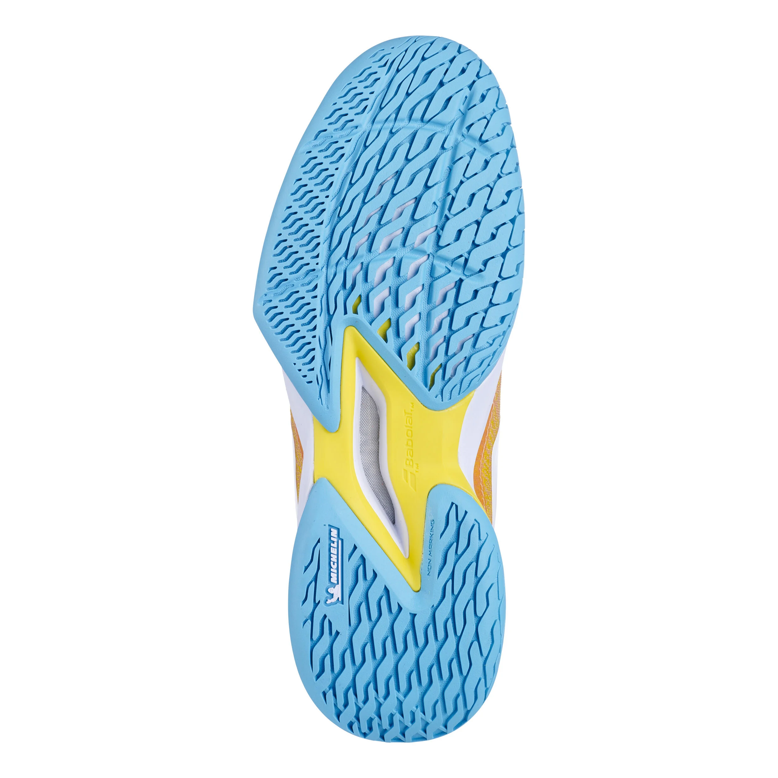 Babolat Jet Mach 3 Chaussures Toutes Surfaces Femmes - Abricot, Jaune
