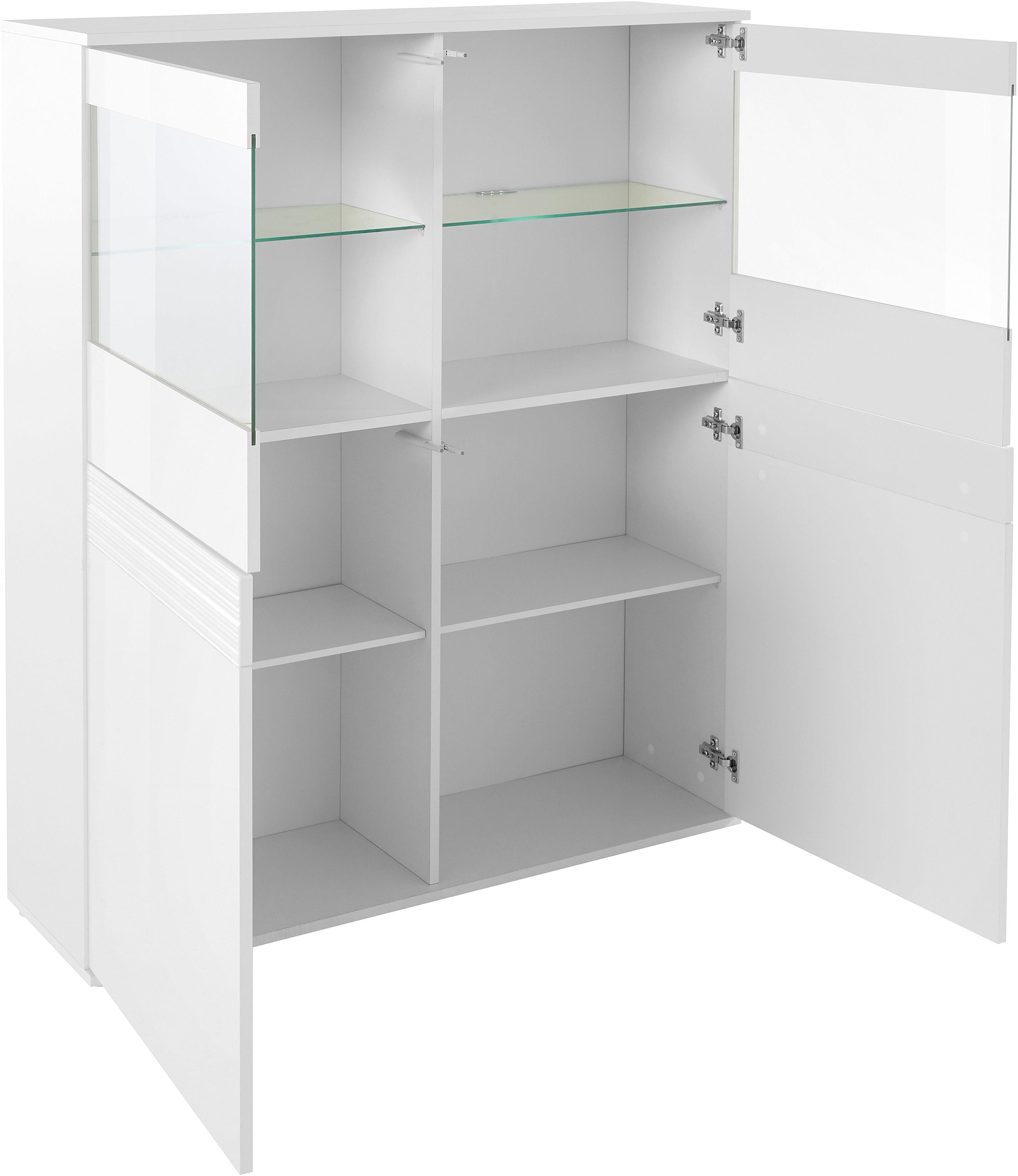 borchardt Möbel Vitrine »Florenz« Höhe 125 cm