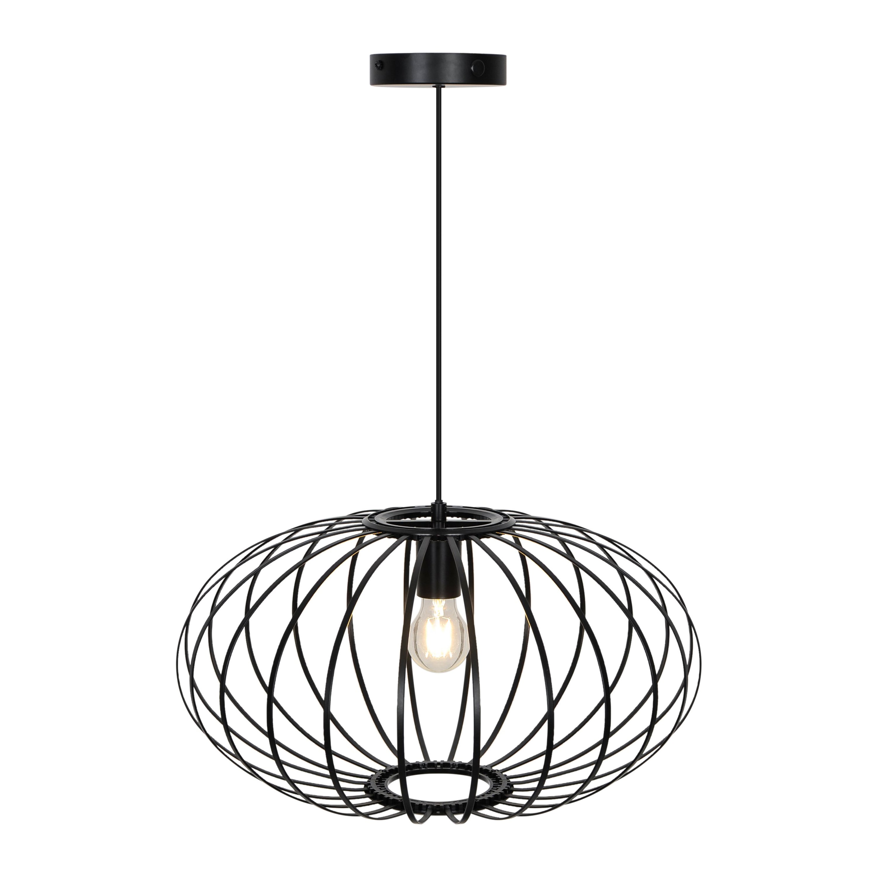 D'Lite Kemmel Hanglamp - Mat Zwart