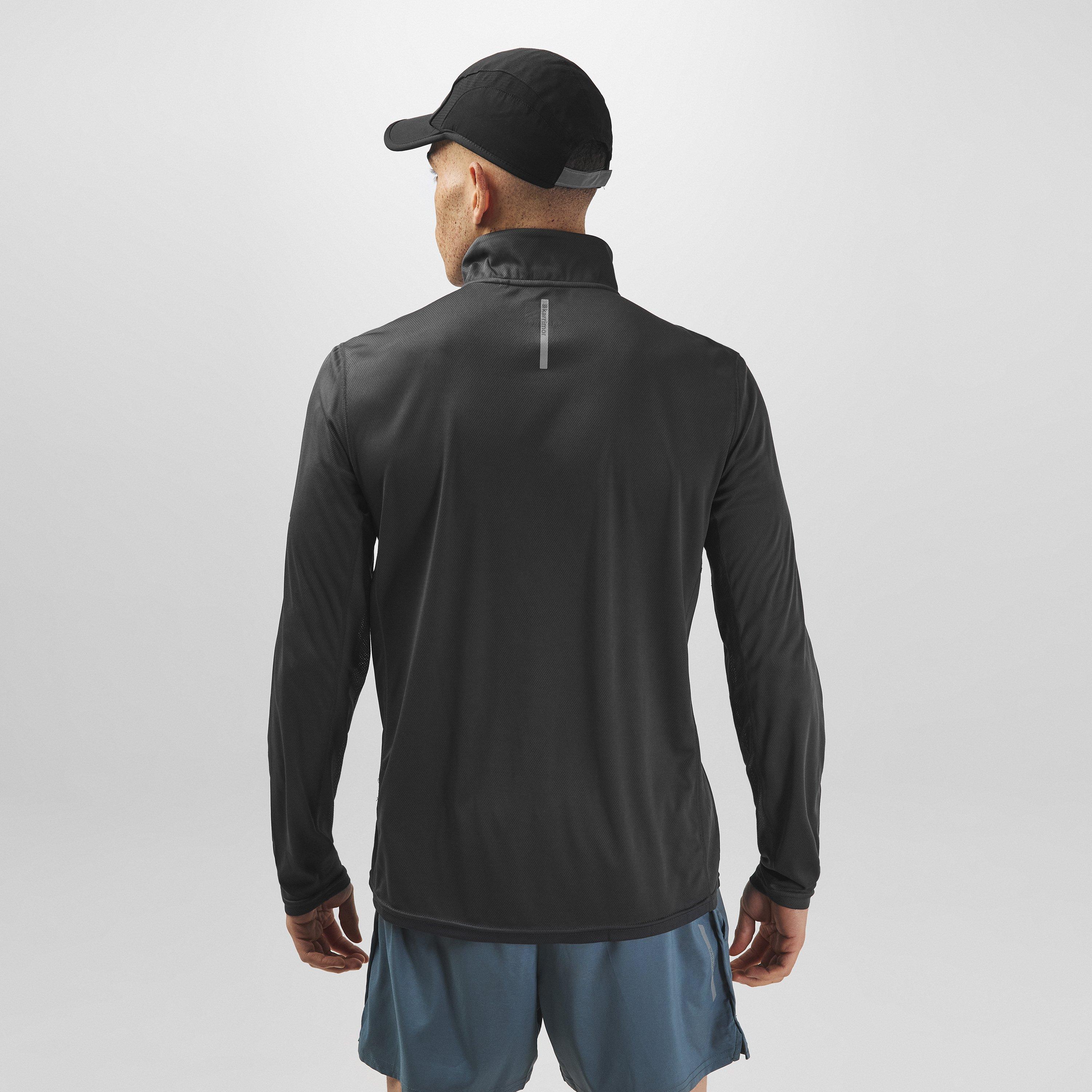 Karrimor Long SleevequarterZip Top Mens