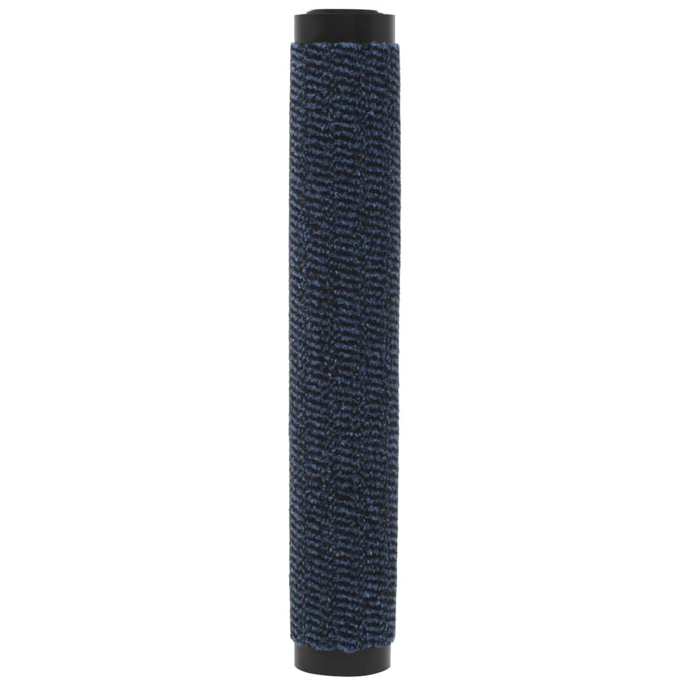 Paillassons rectangulaires 2 pcs 120 x 180 cm bleu