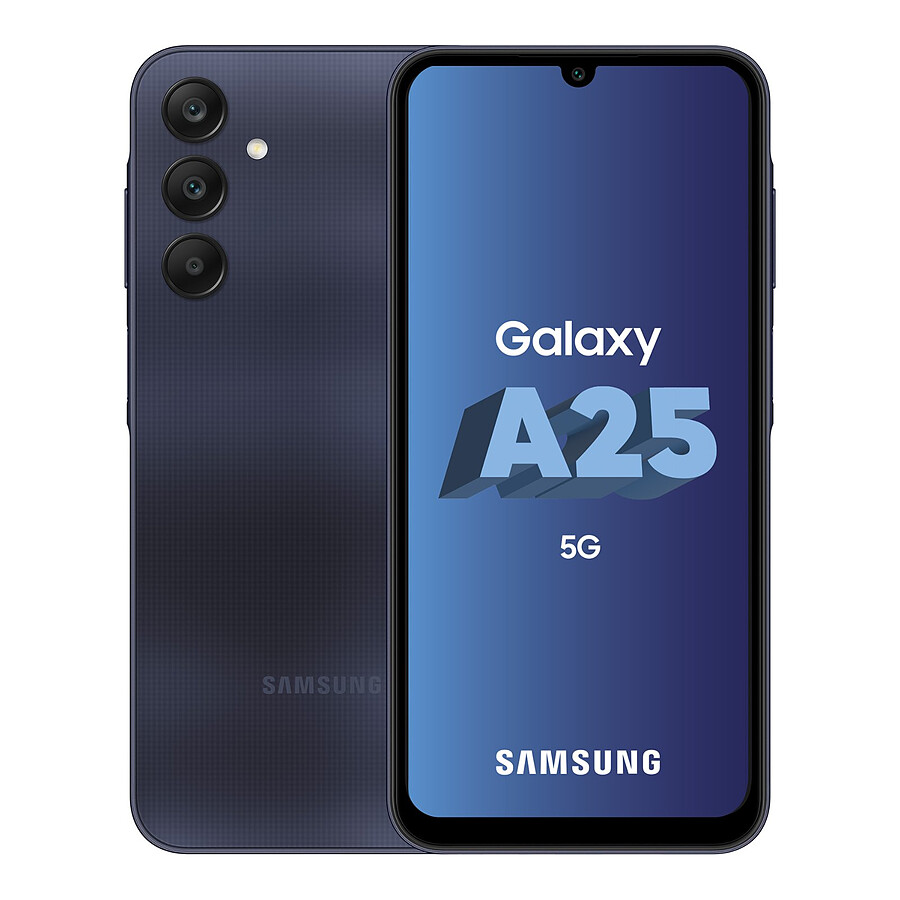 Samsung Galaxy A25 5G (Bleu nuit) - 128 Go