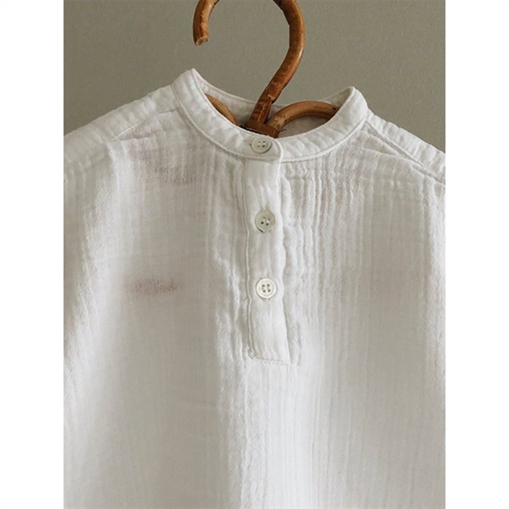 Natural white Carlo Skjorte Baby - Lalaby