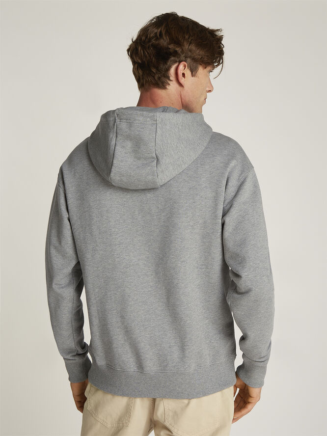 Tommy Hilfiger HILFIGER SMALL CREST HOODY Medium grey heather