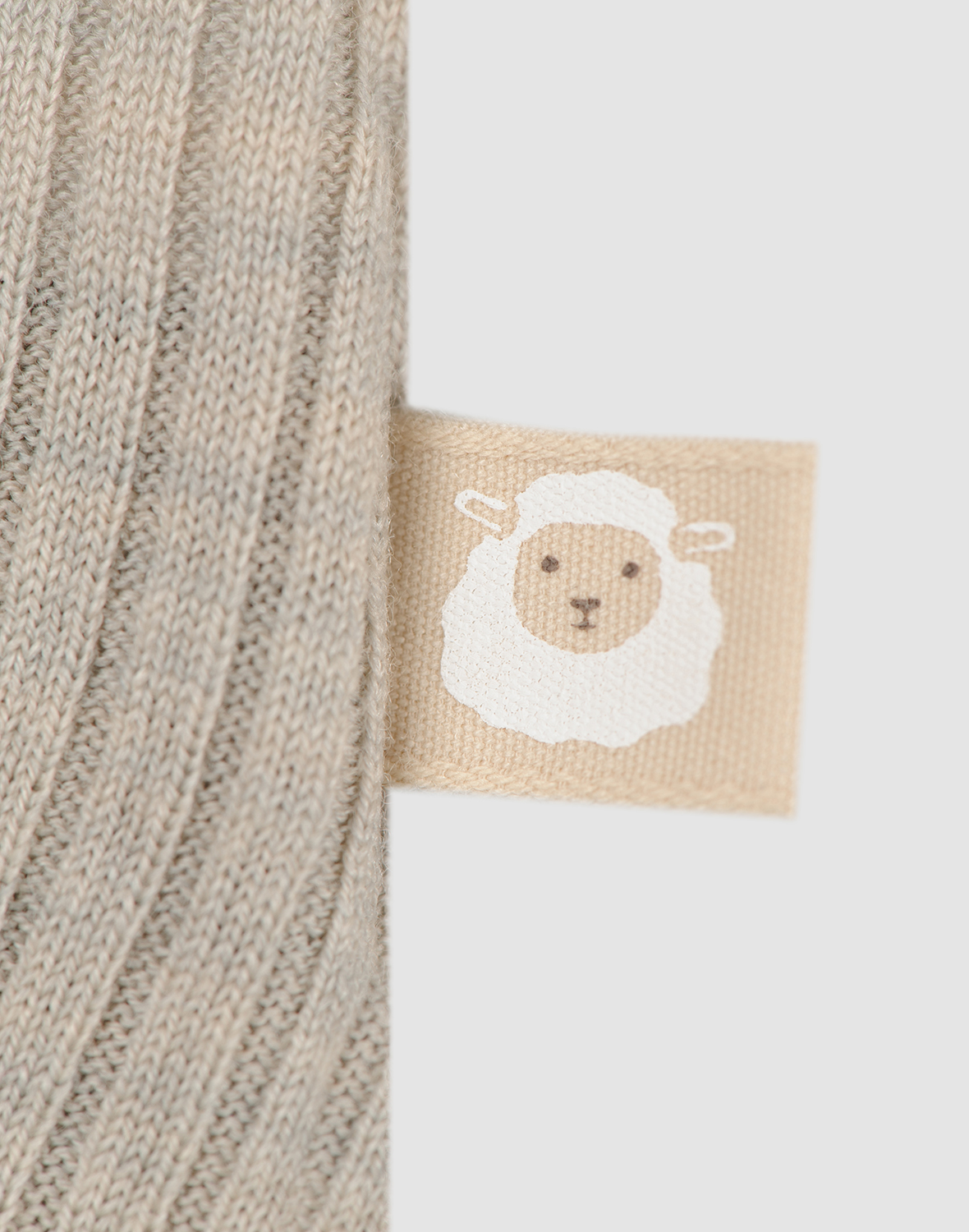 Romper zonder mouw van merinowol voor baby's