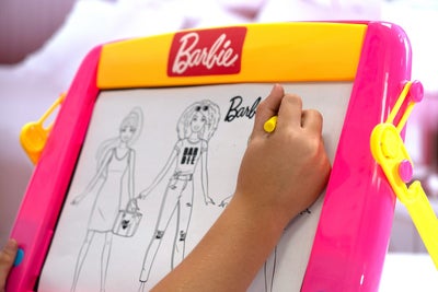 Barbie 4-in-1 Tegnebrett med Staffeli