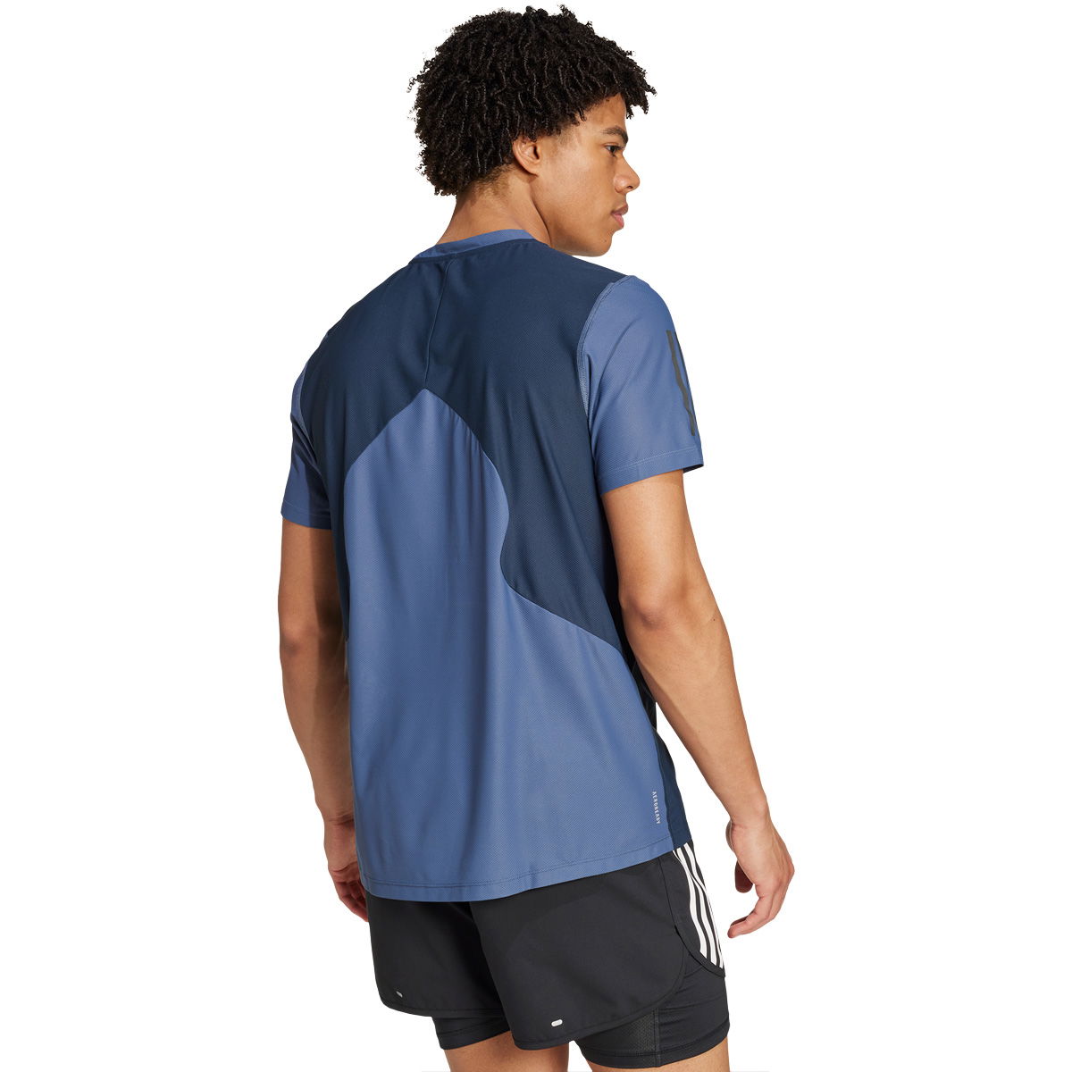 adidas Own The Run Color Block Løbe T-shirt Herre