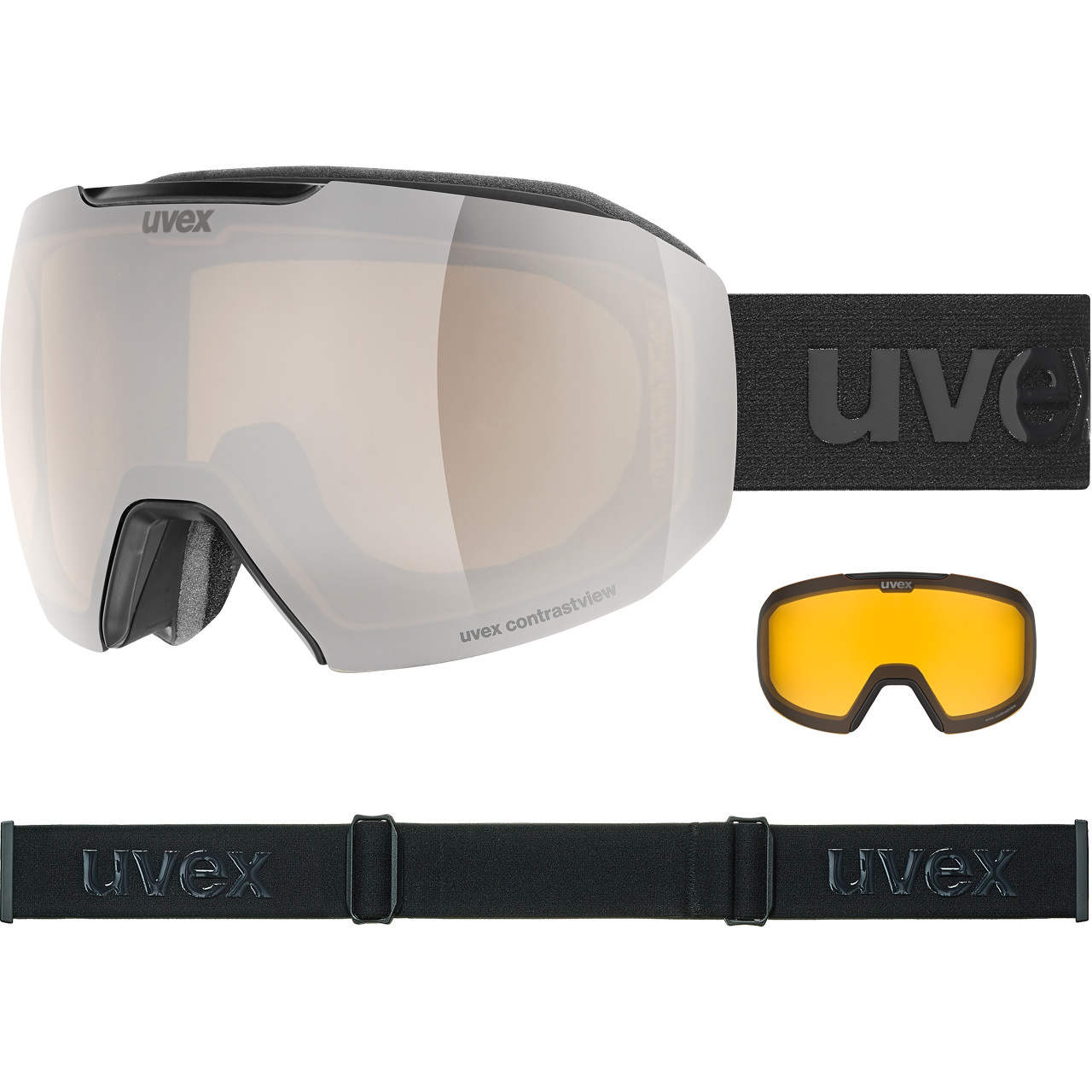 Uvex Epic ATTRACT black matt mirror / silver   Ersatzscheibe | Uvex Skibrillen | Uvex | U | MARKEN | XSPO